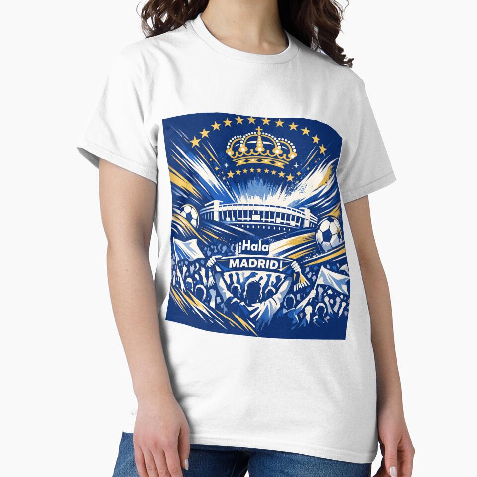 ¡Hala Madrid ! - Real Madrid by SPORT NATION ART