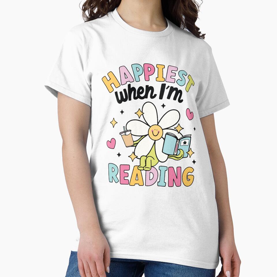 Happiest when I'm reading by BrownHorse90s