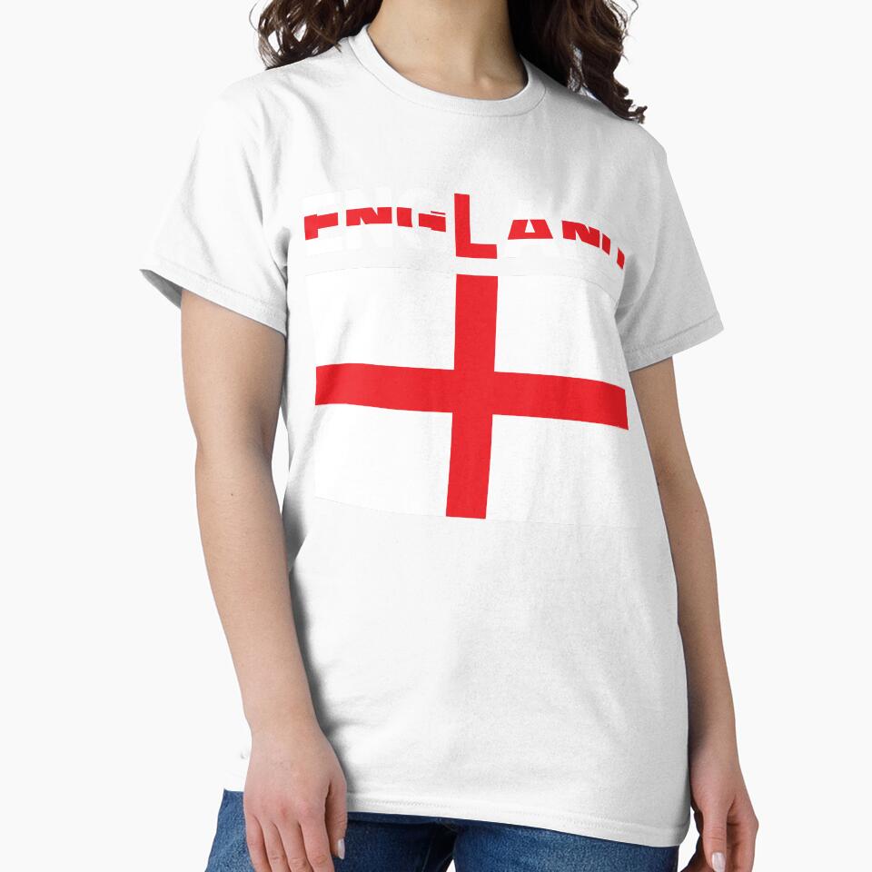 England Flag Football Fan Design | St George Cross Soccer Supporter by Karim-Karem