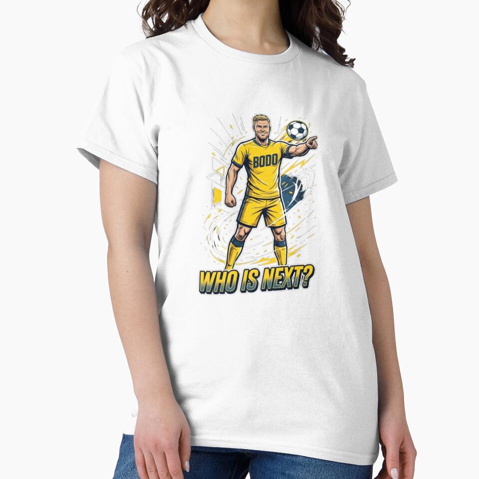 BODO Who Is Next Challenge Football T-Shirt by Imaginarium of Chaos falcon88