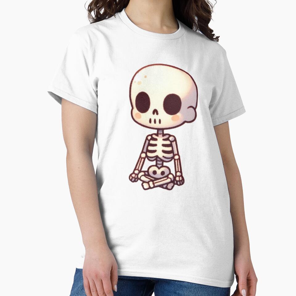 Cute Chibi Skeleton by Lastsnoww