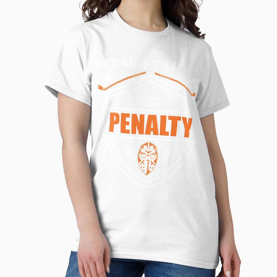Funny Ice Hockey Player Straight Outta Penalty Gift by tomtomd