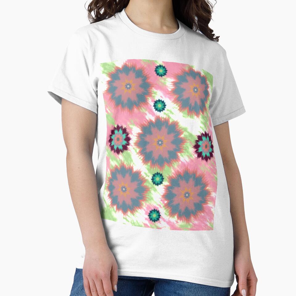 multi-roses tie dye cotton by Great-nightmare