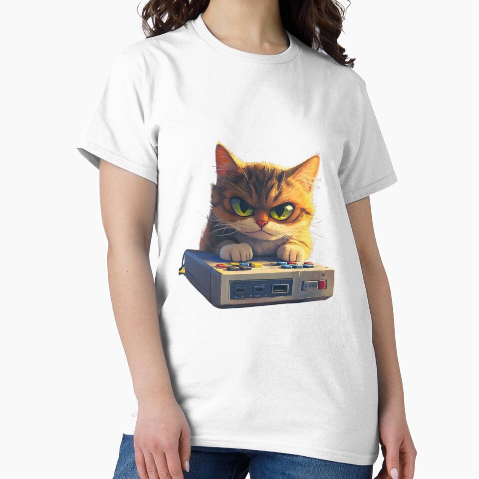 Gamer Cat Chill by AI-Only Creations