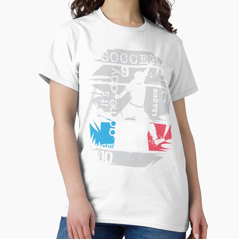 Gift Idea Design Football France Goal Shot Ball Explosion Fan Illustration by AndreMi