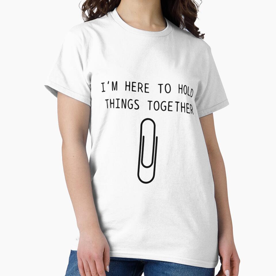 Office Humor Paper Clip Funny Sarcastic Coworker Work by MarkVHulings
