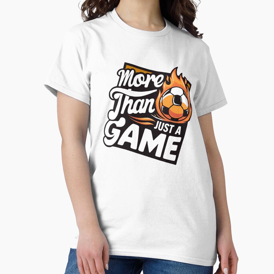 More Than Just a Game – Fiery Soccer Passion by Ink on Thread