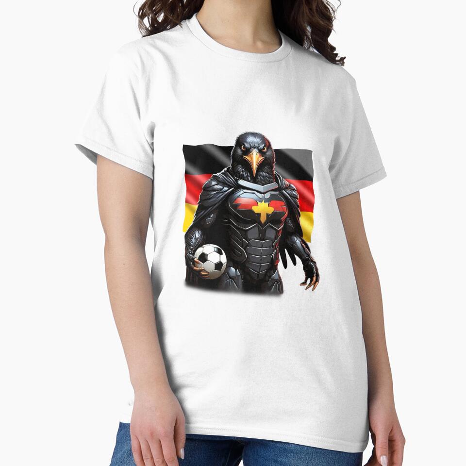 Germany European Championship European Football Raven Fan by BearsAndSkulls