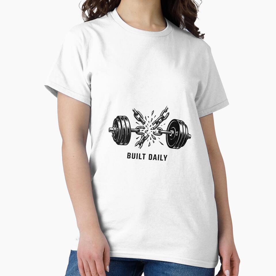 Break Your Limits Barbell Fitness Graphic by Built Daily