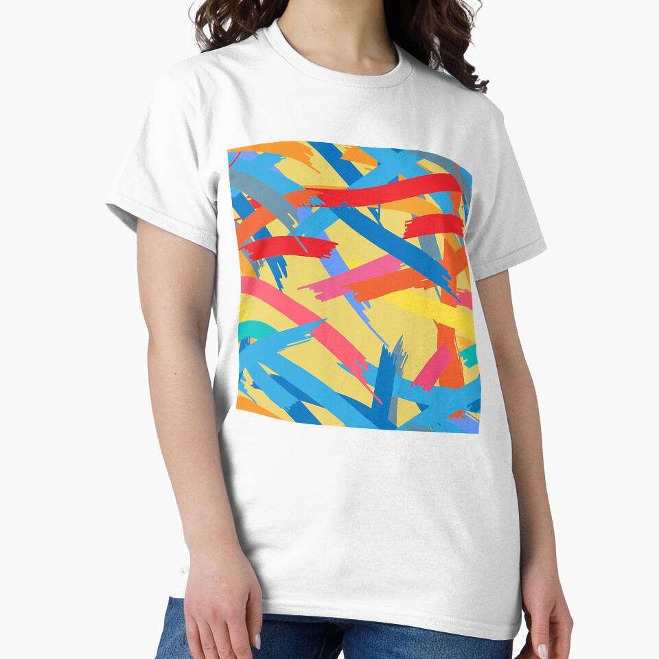 Texture with paint, chaotic shapes, lines by WyldTree