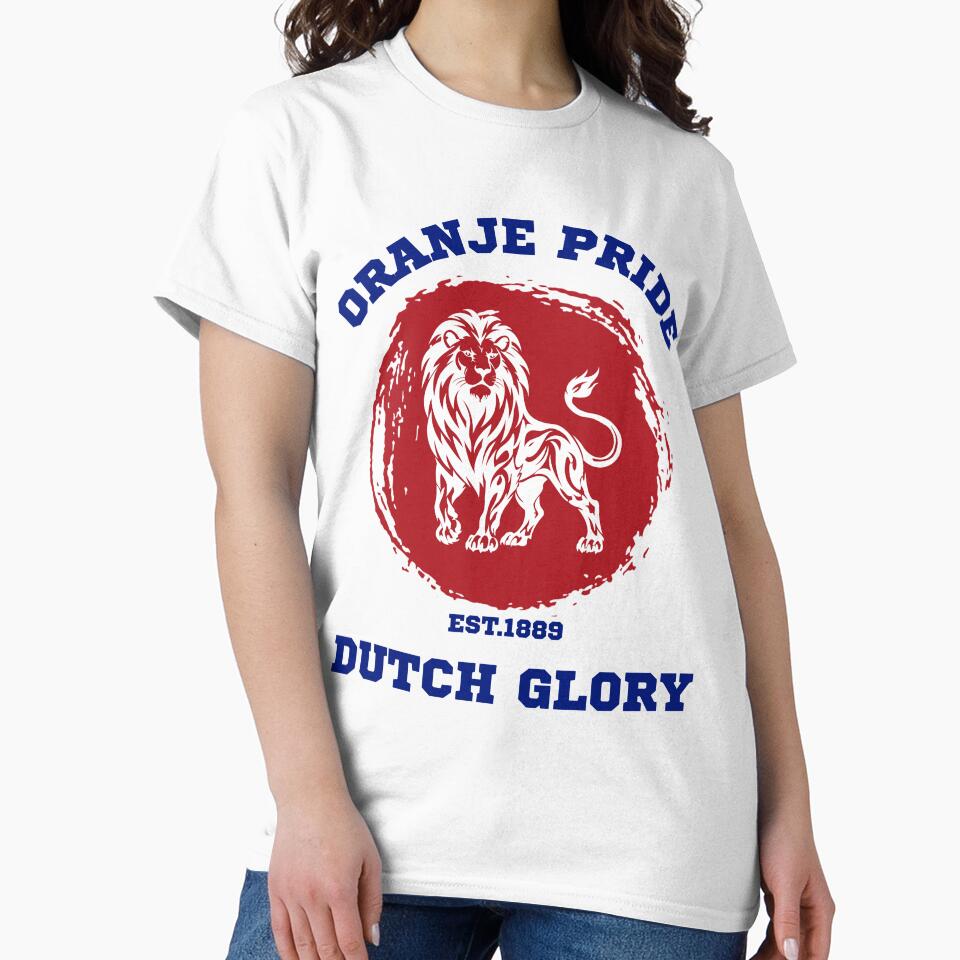 Oranje Dutch Glory Lion Football Fan Graphic by WildTrace