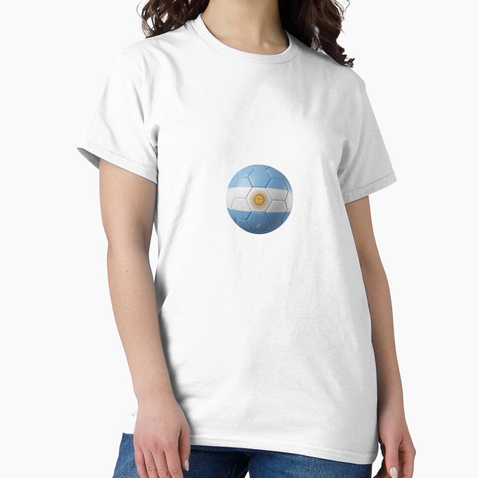 Argentina Flag Soccer Ball Fan by Trionda_Shop