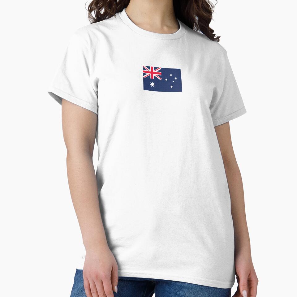 Australia Flag (Small on White) by STUDIO-72