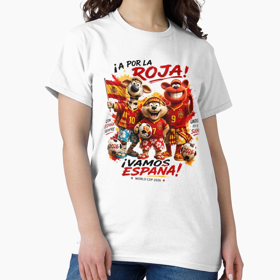 Vamos España – Spain Soccer Fans 2026 by WabiSabiSjak
