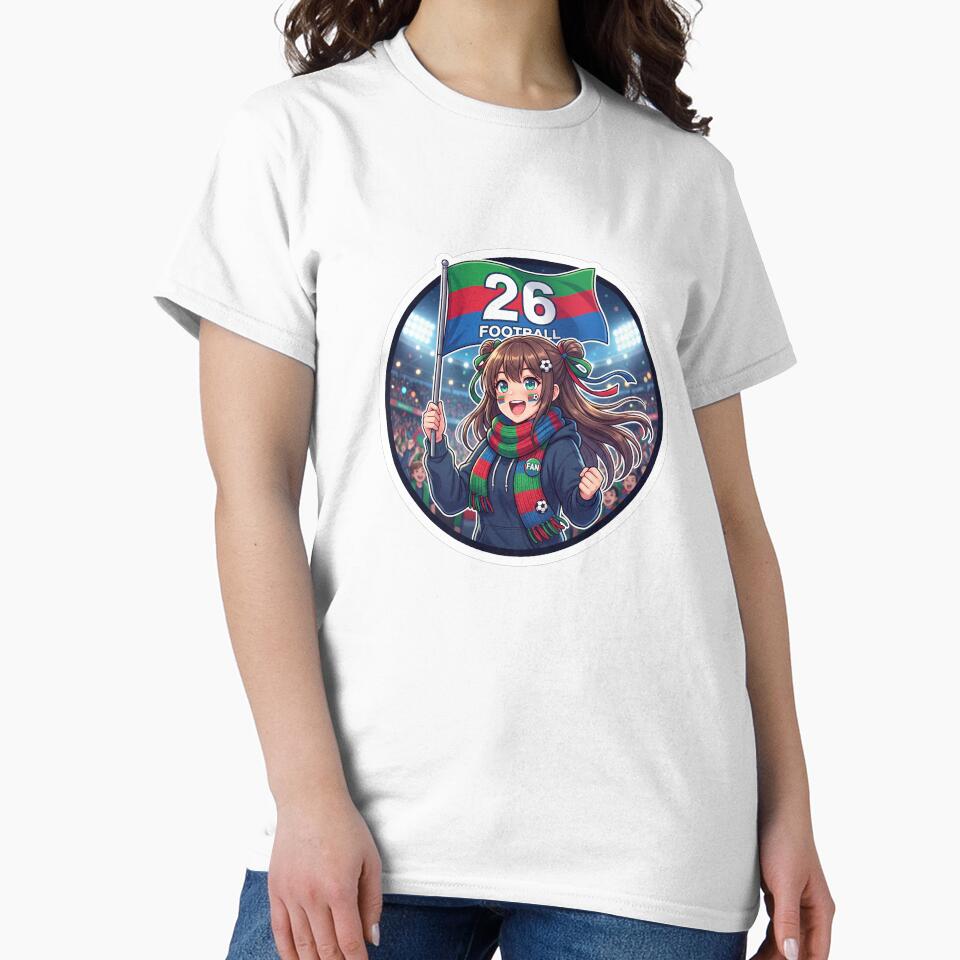 Kawaii Soccer Fan Girl World Cup 2026 Sticker by sillyweas