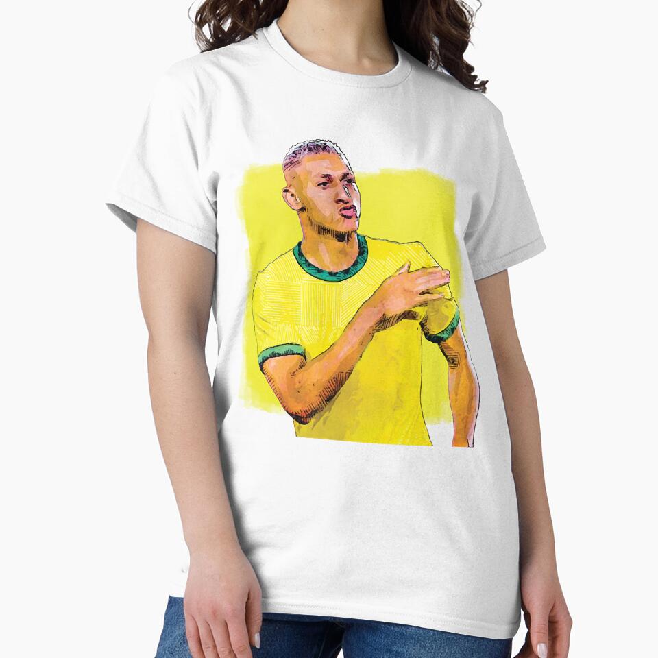 Richarlison Cartoon Goal Celebration by theNPshopp