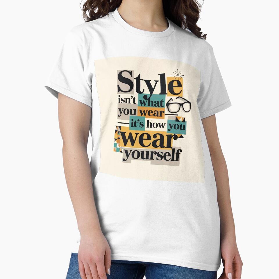 Style Is Self Expression Bold Quote by ForeverPrintsOK
