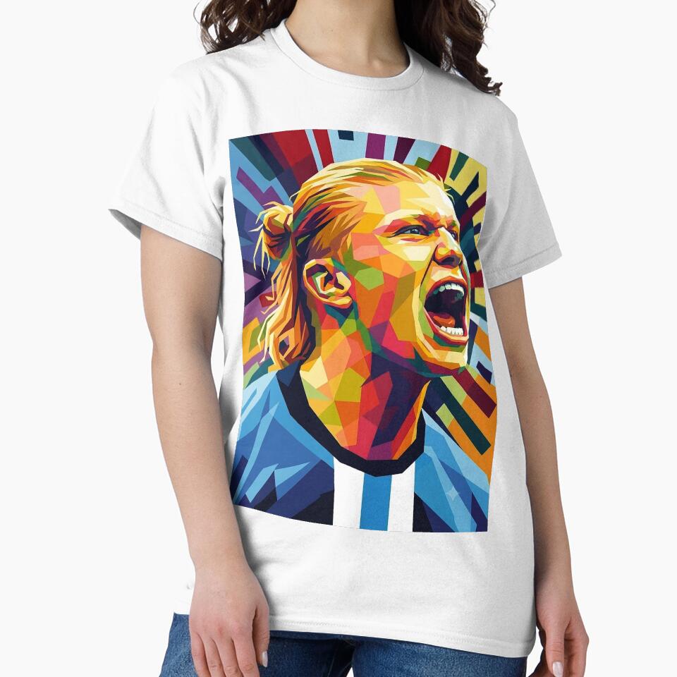 erling haaland Wpap Pop Art by SechainMailo