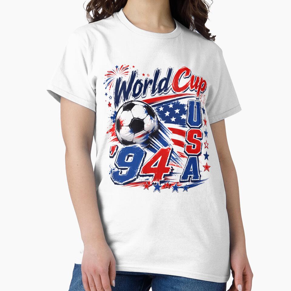 World Cup USA '94 Soccer Fan American Supporter Football by HumansStuck12