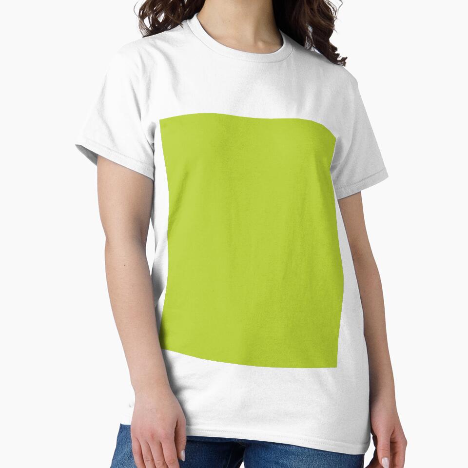 Plain Solid Color Grass Green Yellow by mimihuang creations
