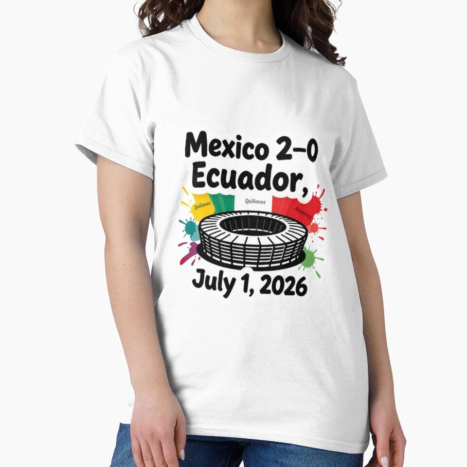 Mexico Historic Victory – 2–0 vs Ecuador (2026) by GraffiCity
