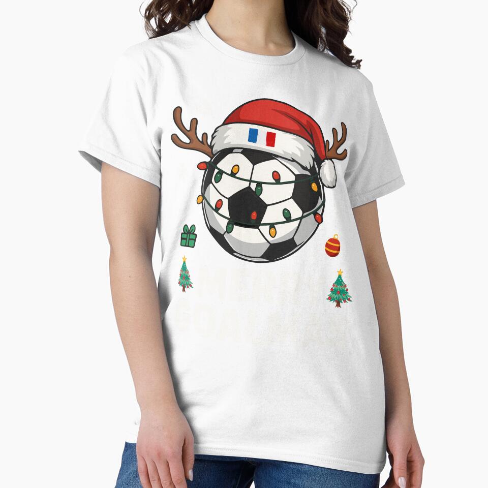 Merry Goalmas France - Funny Soccer Christmas by HandicraftArt