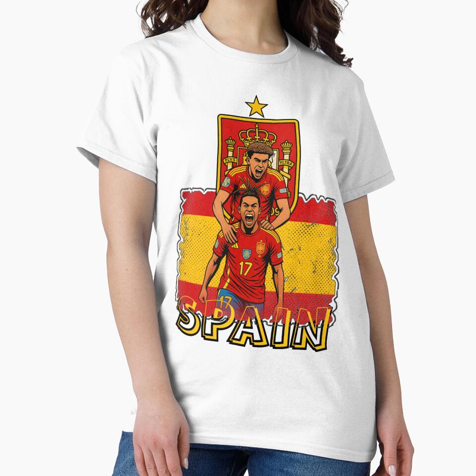Spain Football Champions Retro by re2m