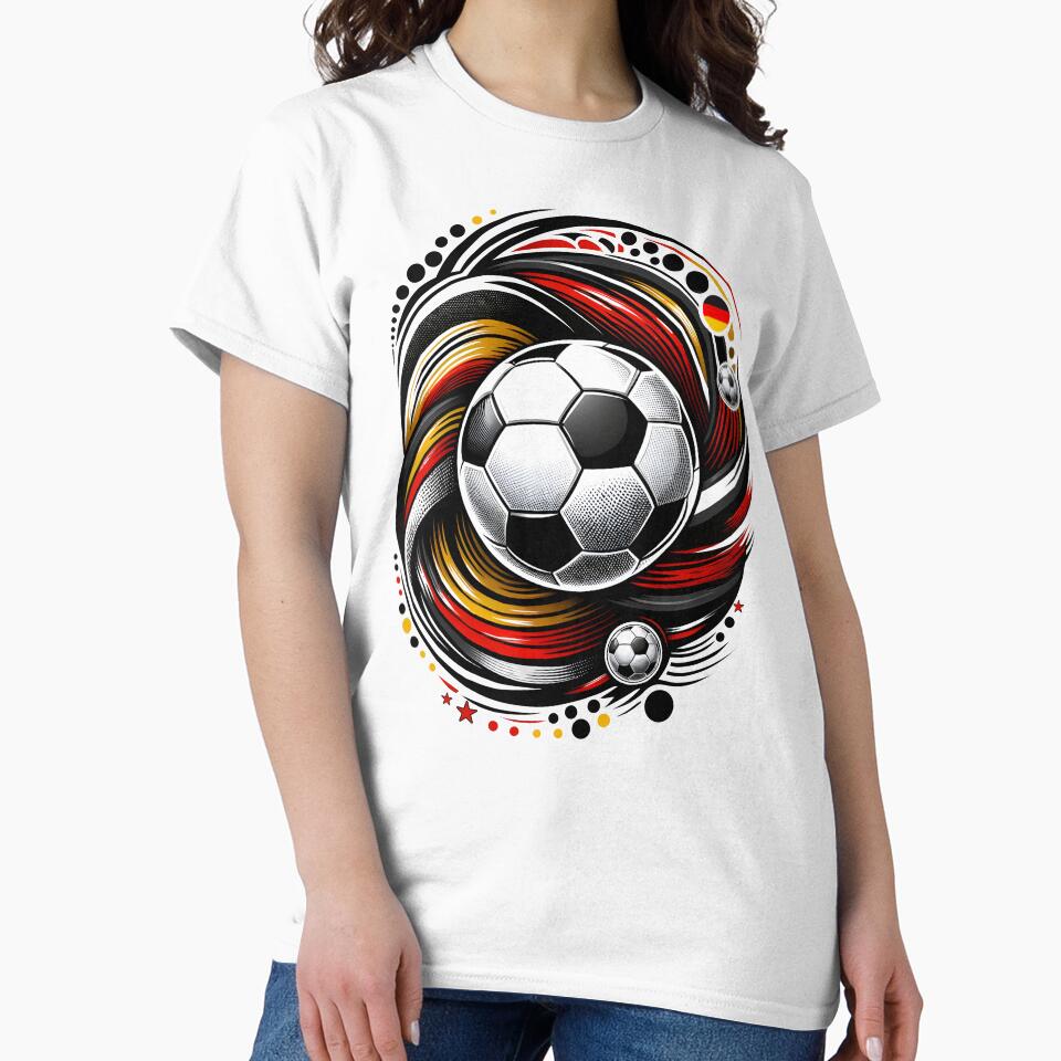 Football Germany Team Abstract Flag Ball Euro by Infinitee8hirts