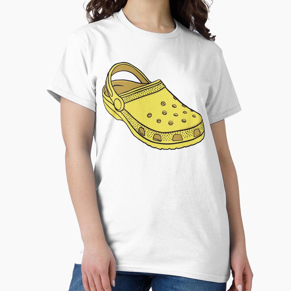 Yellow Croc Sticker by Haleyperetic