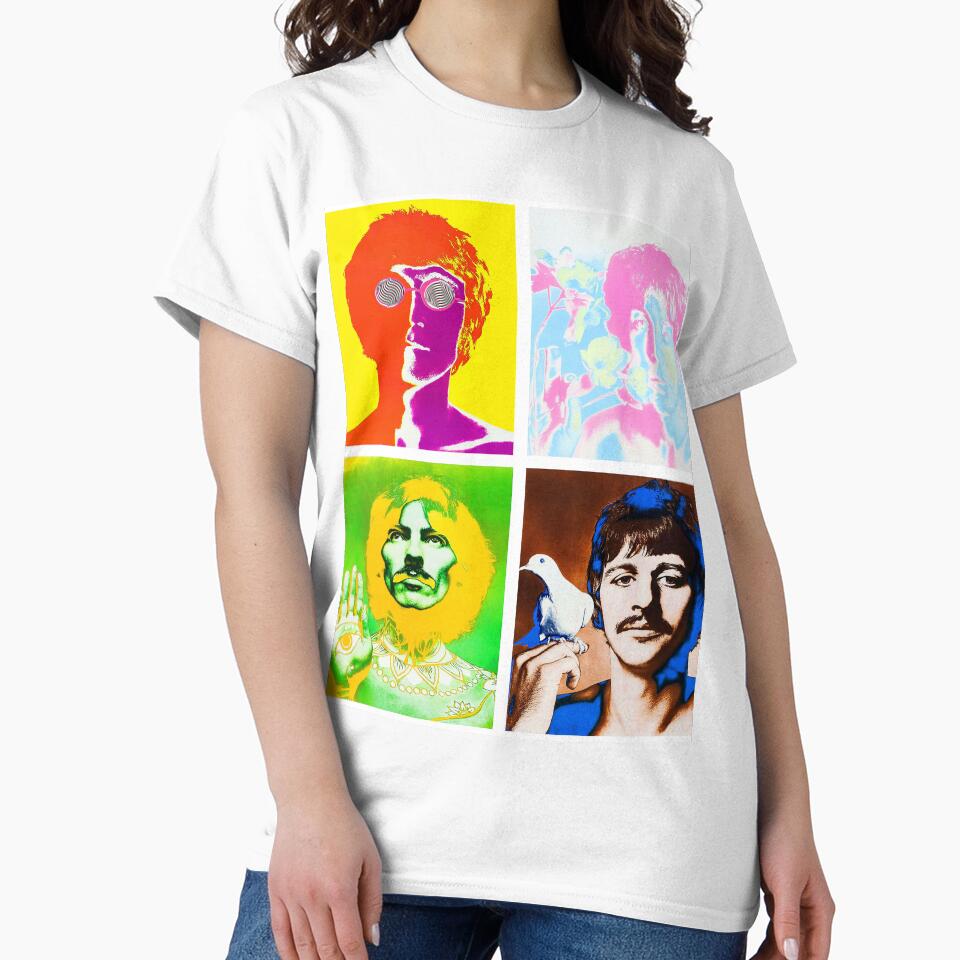Beatles Ringo, Paul, George, John by SummerlandsArt