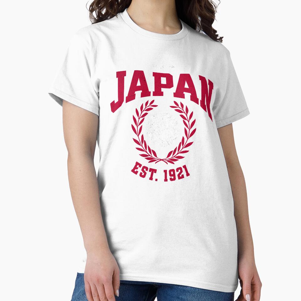 Japan Football - Vintage National Pride Varsity by NiceTeeClub