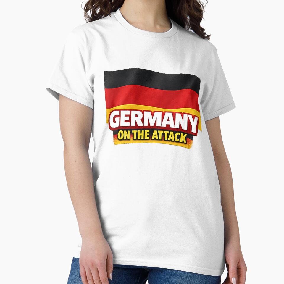 Germany On The Attack Football Fan Design by OfficeFighter