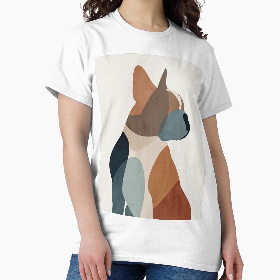 Abstract French Bulldog Profile by lautir