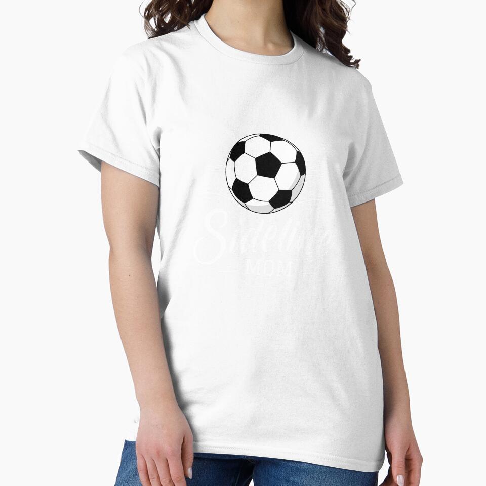 Sideline Mom Soccer Design – Soccer Mom Gift for Game Day by Winarrts