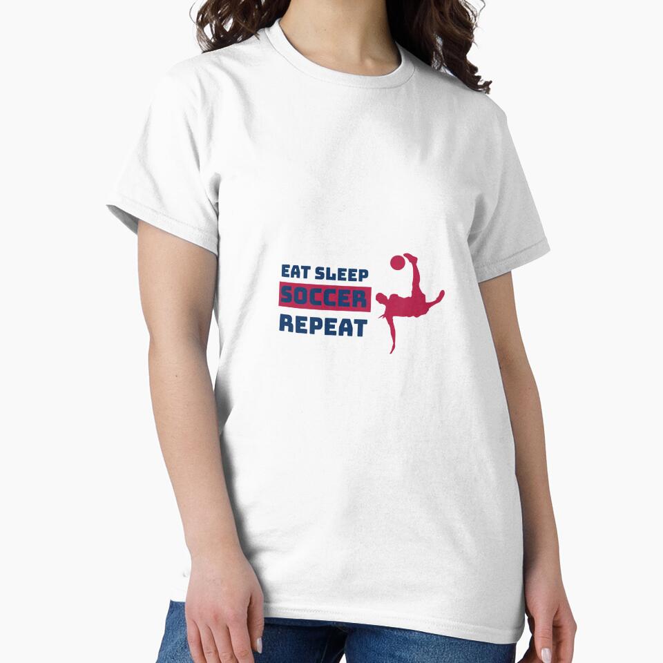 Eat Sleep Soccer Repeat by FigTreeFactory