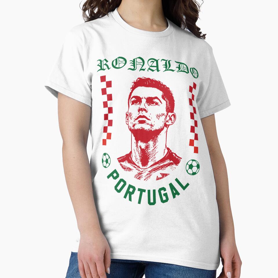 Cristiano Ronaldo Portugal Football Design World Cup Fan Art GOAT Soccer by Tattee