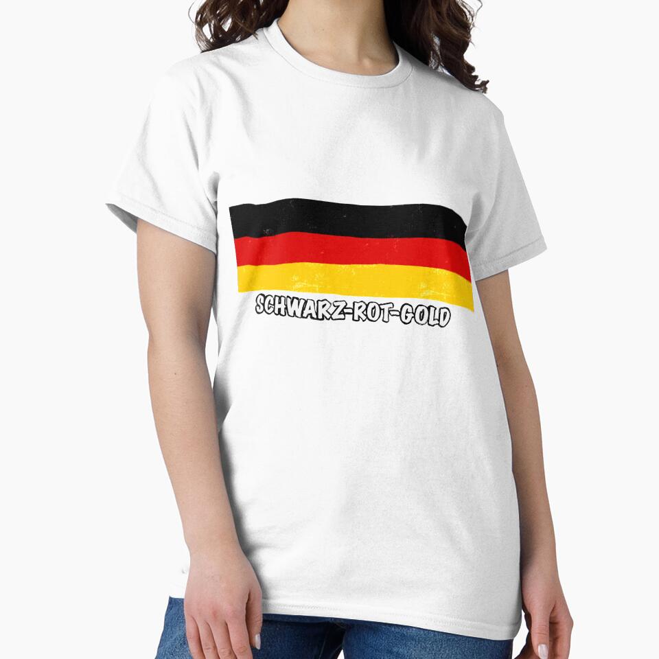 Schwarz Rot Gold Deutschland by herzart