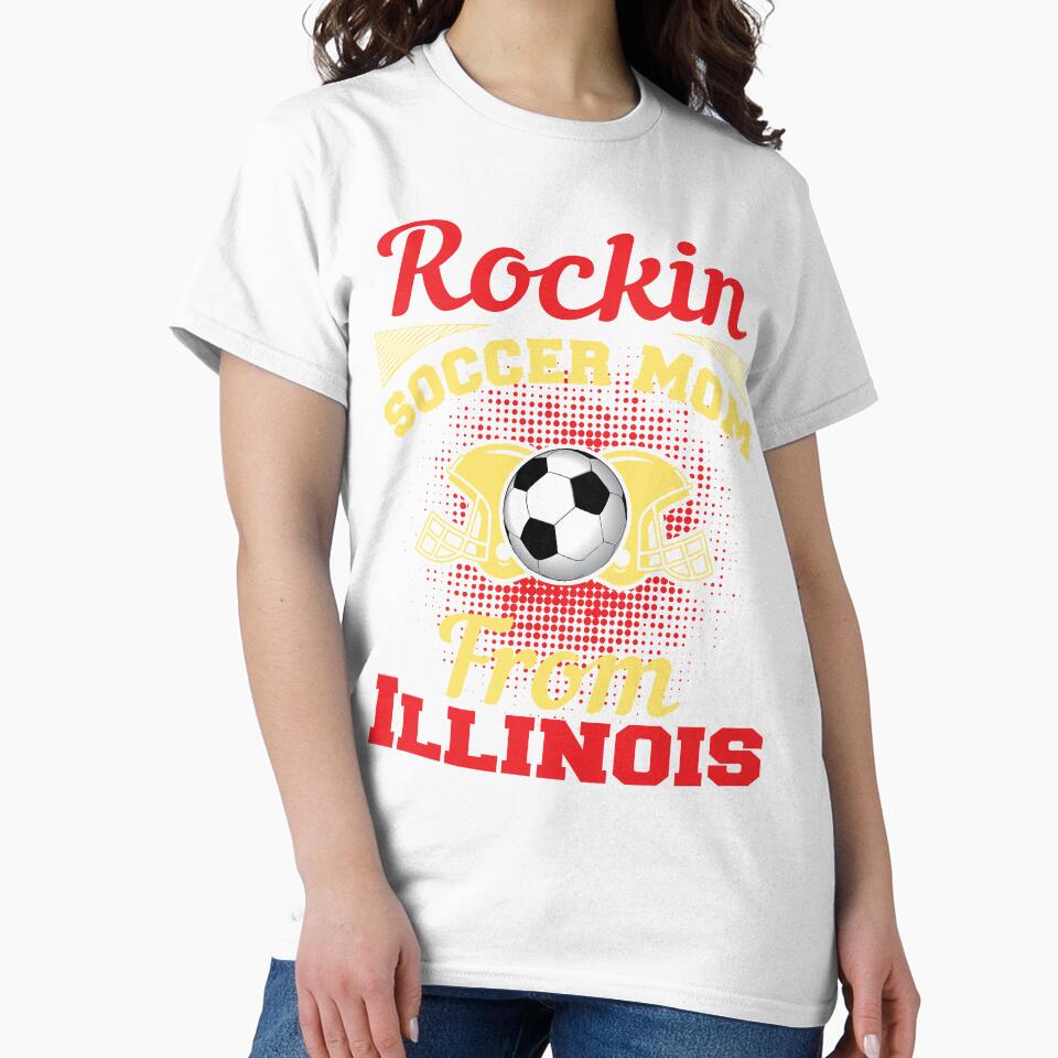 Rockin Soccer Mom From Illinois by LarrysDesigns