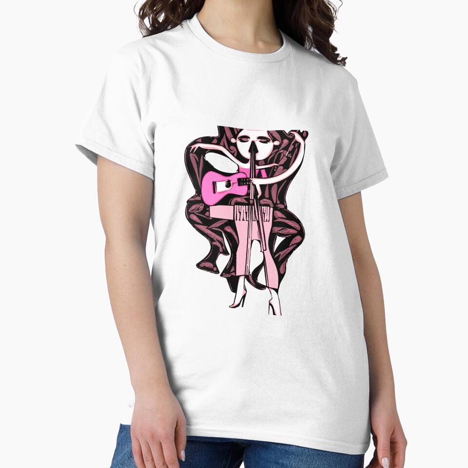 "Dancing with the Guitar" by FunnyShopGirl