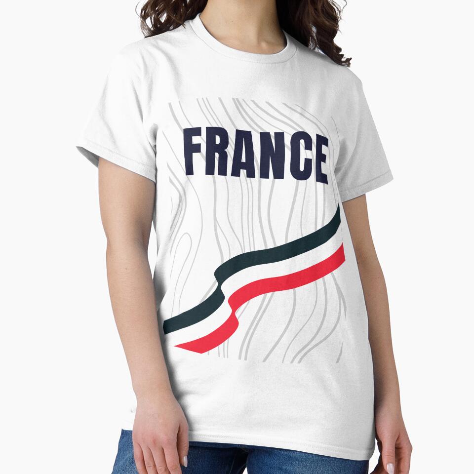 Supporter of blue pennant flag, Fan national team of France-passion foot by Passionfoot