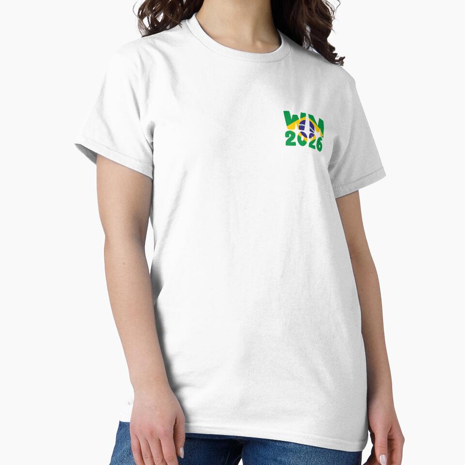 Brazil World Cup 2026 Sticker, Brazilian flag, Brazil World Cup 2026, Brazil-inspired supporter gift by re-make-