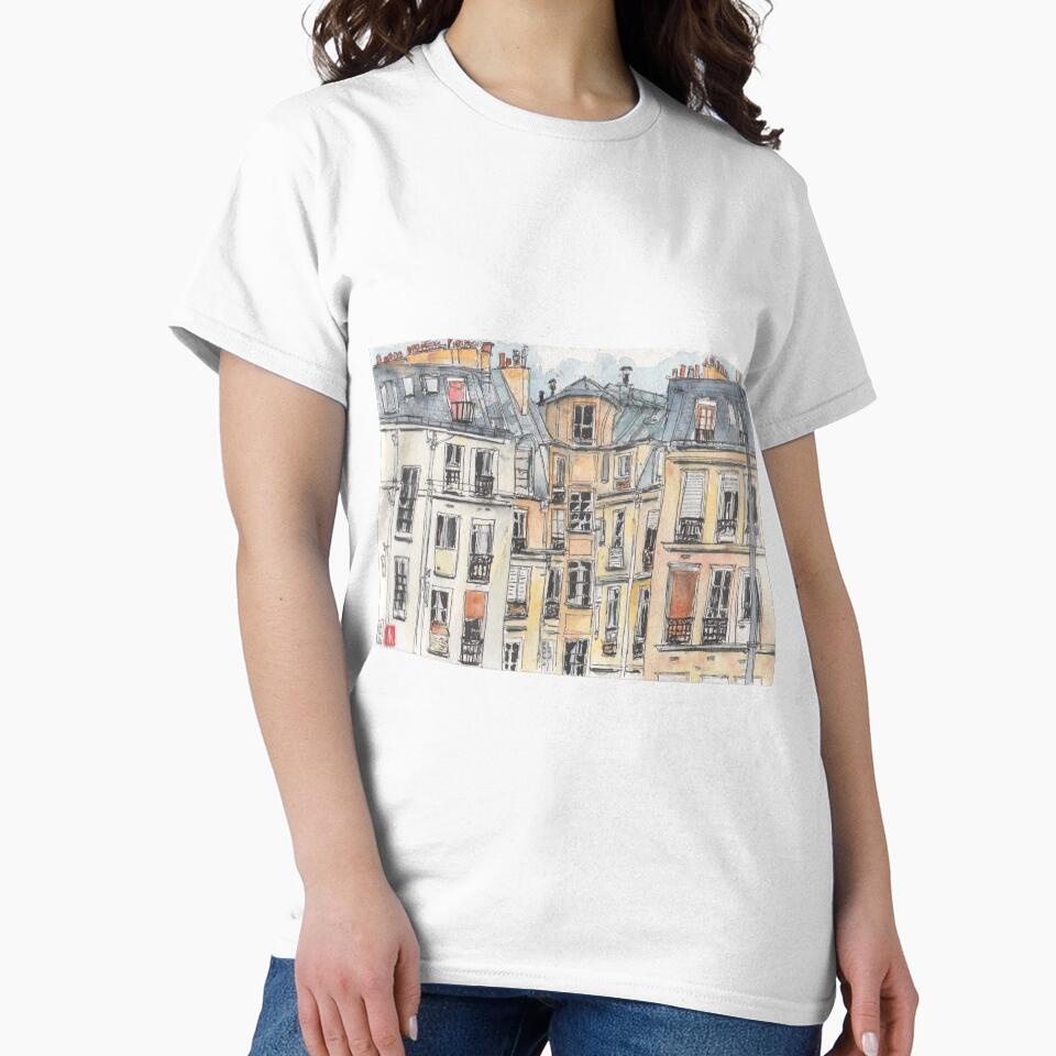 Paris terrace view by Jennie Kessinger