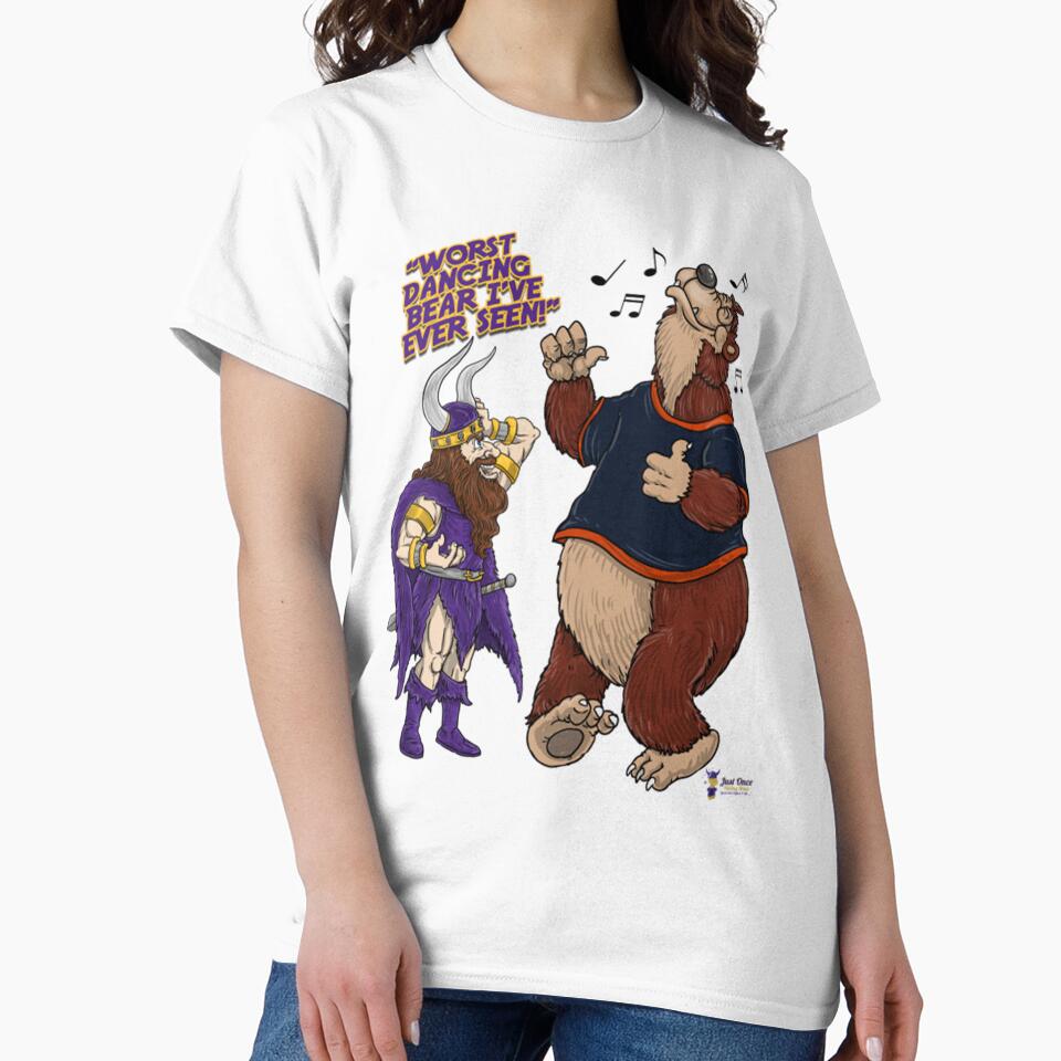 Minnesota Vikings Football Team T-ShirtMinnesota Vikings Fans - Vikings vs 49ers by KanazawaOnoki