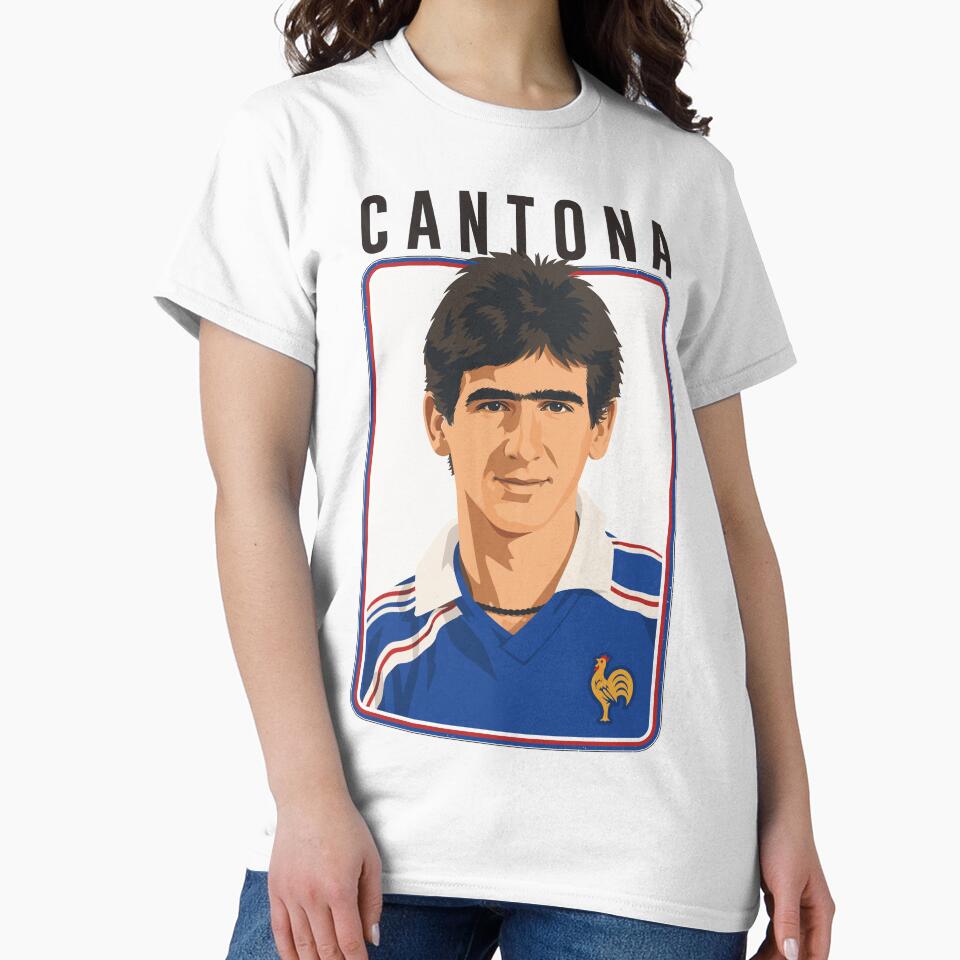 Eric Cantona ---- Retro Fan Design by AestheticNow