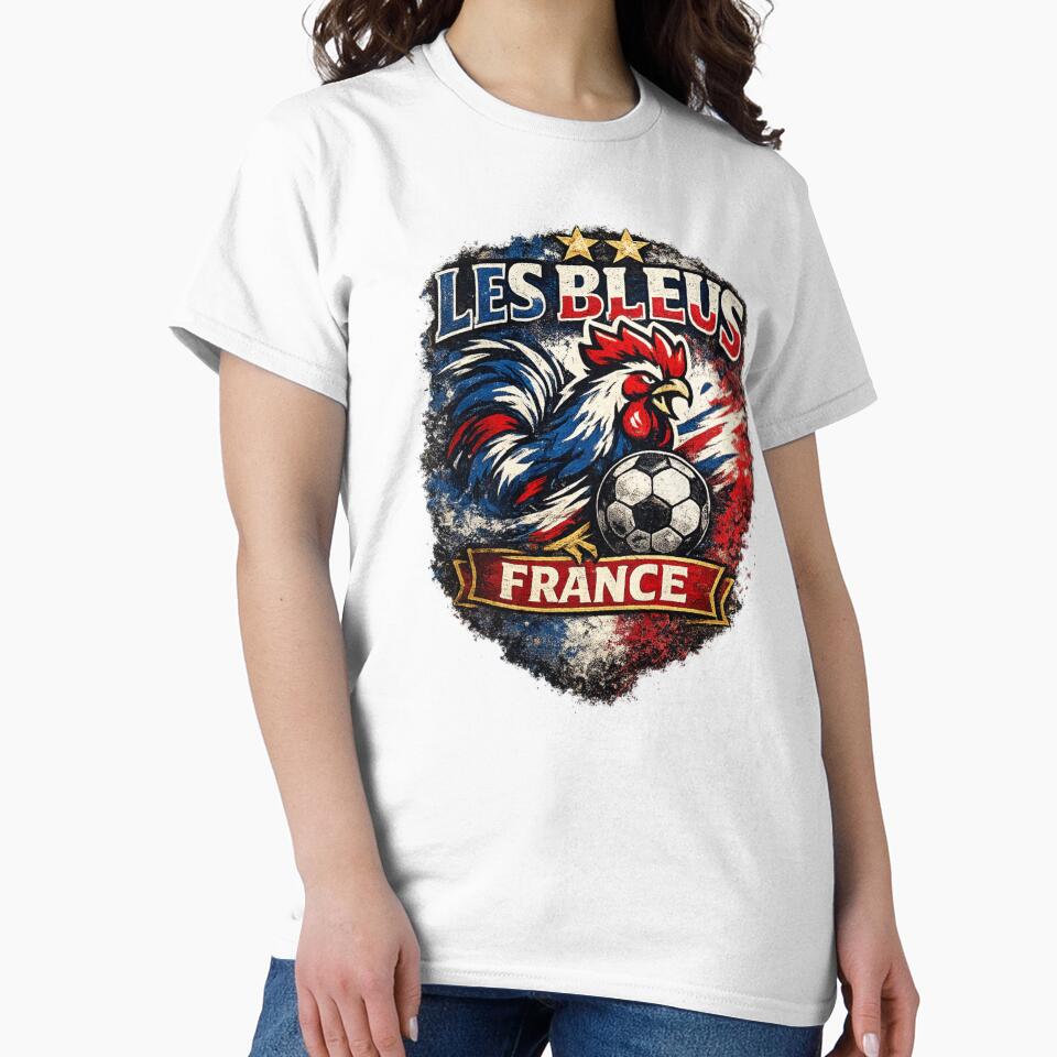 France Les Bleus Football Fan Design by EMYWAMZGLOBAL