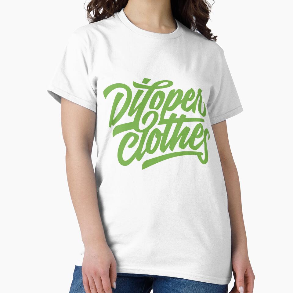 Ditoper Clotes – Unique Street Typography Design by andry01