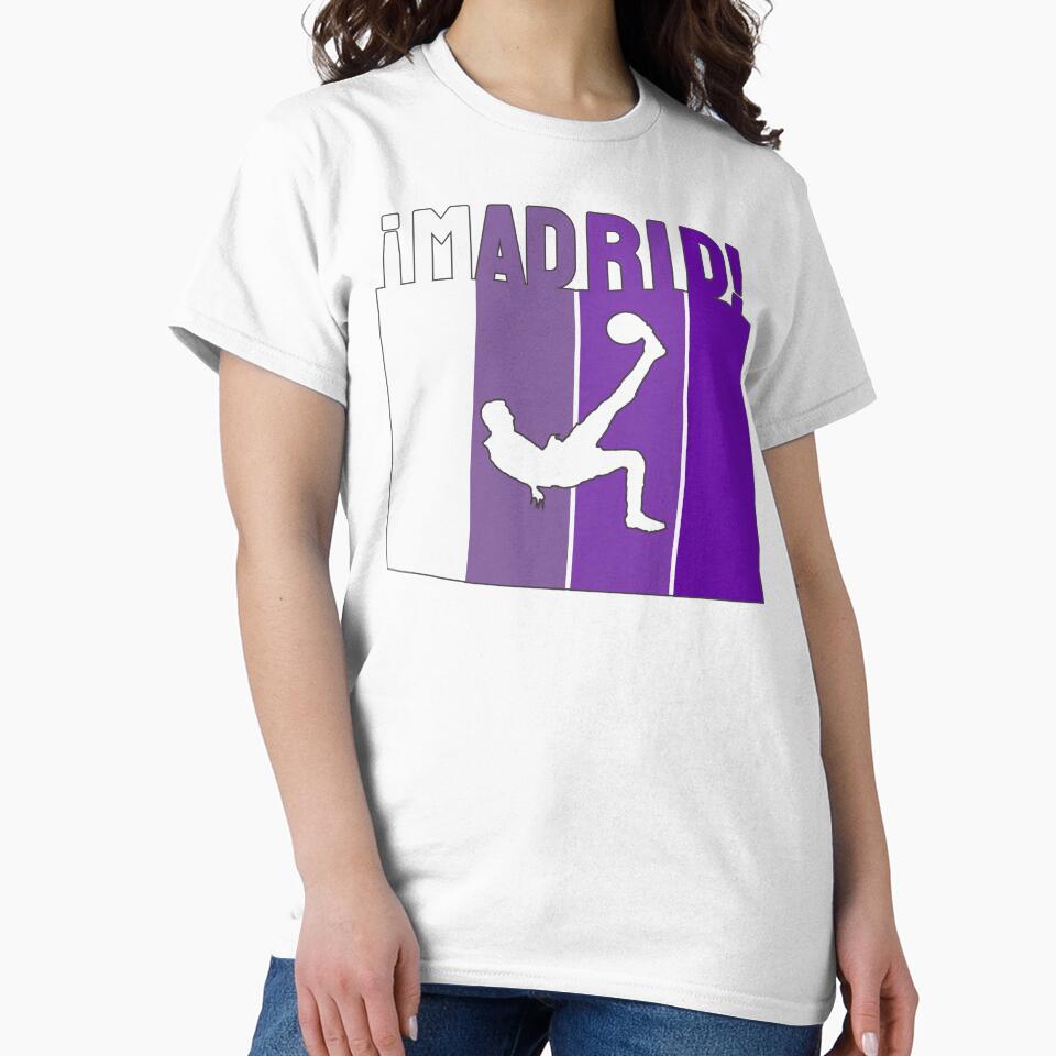 Madrid soccer player - design for Madrid soccer fans - boys, girls, teens or adults by Fanaticos
