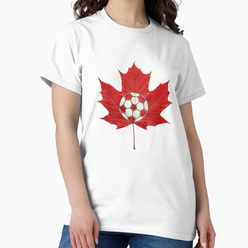 Canadian Soccer Maple Leaf Design - Canada Football Pride by Bulk order available