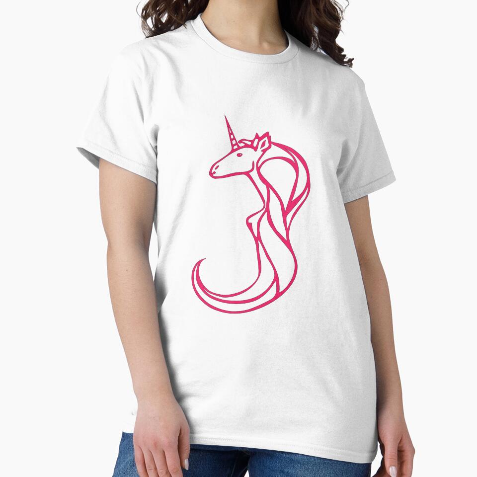Unicorn Initial Monogram J by Rajeev  Singh