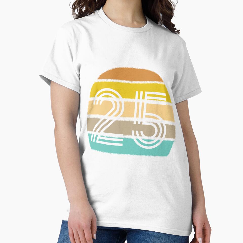 Number 25 on Retro Sunset by rhombusOnion
